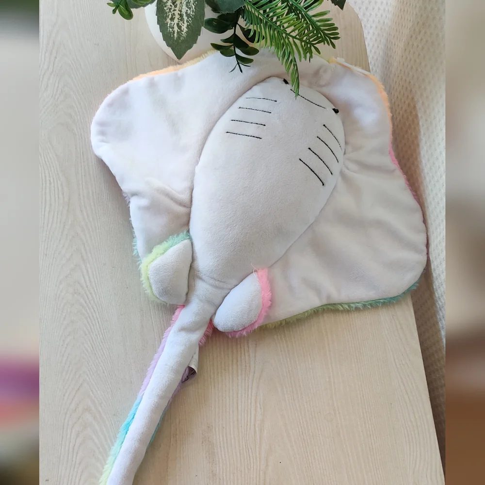 Fiesta Rainbow Sherbet Stingray Plush/Stuffed Animal 22